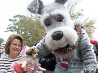 Maddie at Mardi Gras